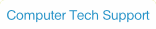 Computer Tech Support.